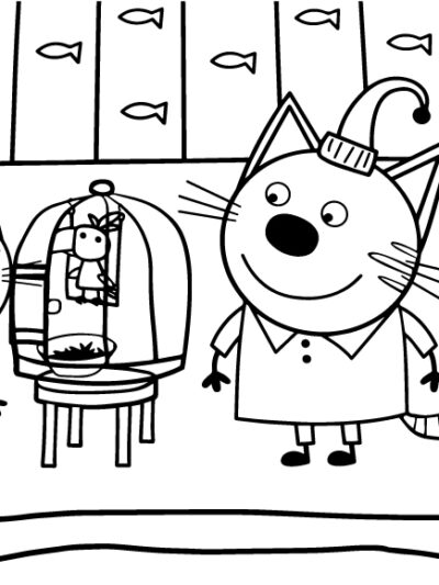 3 Кота и домашний питомец
