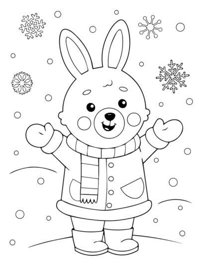Новогодний зайчик